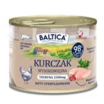 Baltica Υγρή Τροφή για Ενήλικες Γάτες σε Κονσέρβα με Κοτόπουλο χωρίς Σιτηρά 185gr
