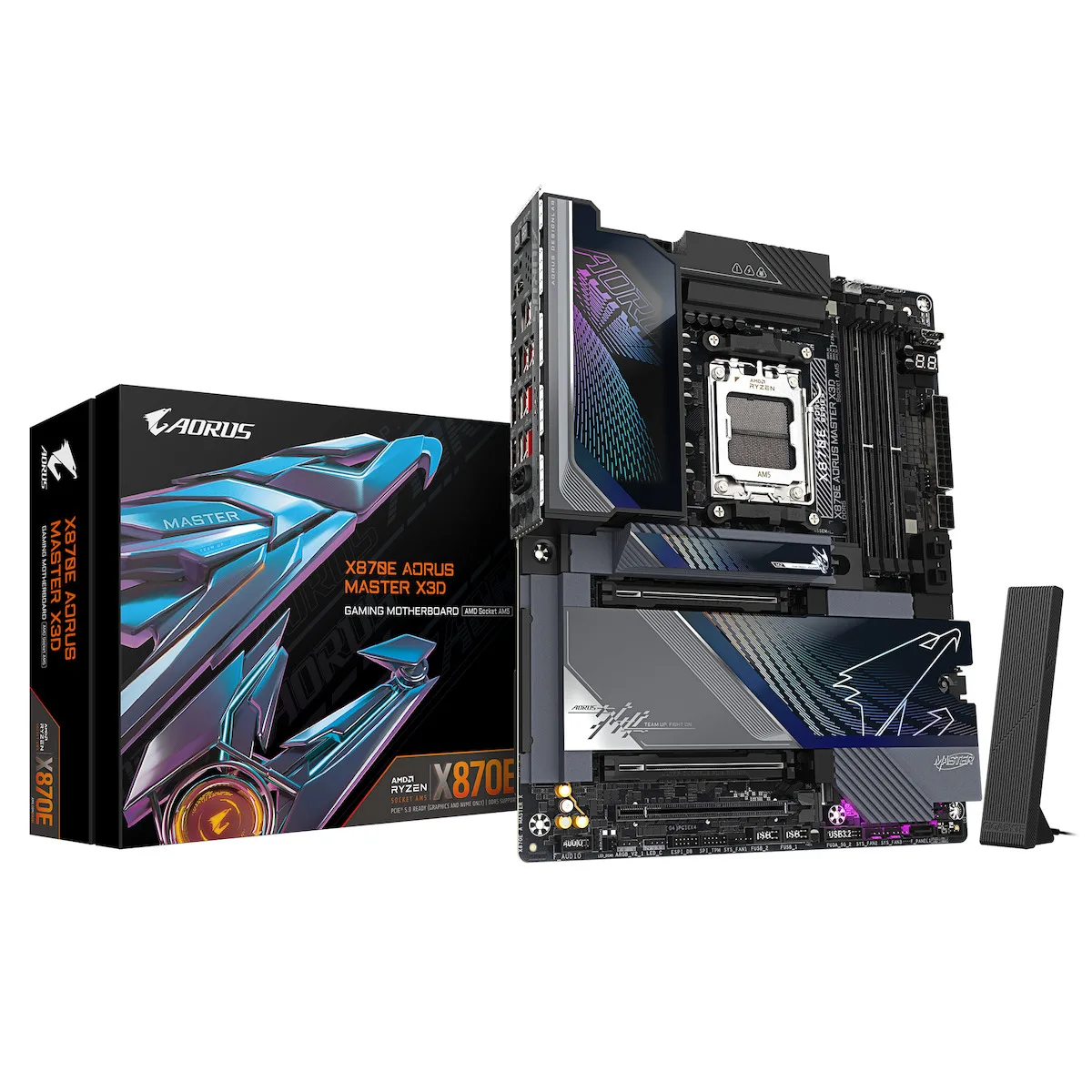20260130141830_gigabyte_x870e_aorus_master_x3d_wi_fi_motherboard_atx_me_amd_am5_socket Gigabyte X870E Aorus Master X3D Wi-Fi Motherboard ATX με AMD AM5 Socket - Image 1