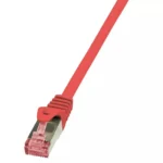 LogiLink S/FTP Cat.6 Καλώδιο Δικτύου Ethernet 0.25m Κόκκινο 1τμχ CQ2014S