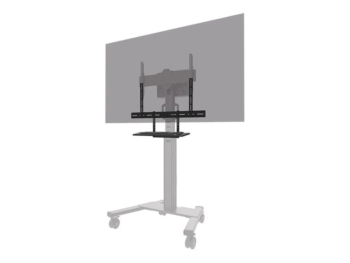 Neomounts Neomounts Av40-500bl Tv Monitor Support Keyboard Shelf Kit 43-110" Vesa Max 2.5 Kg Universal Black - Image 1