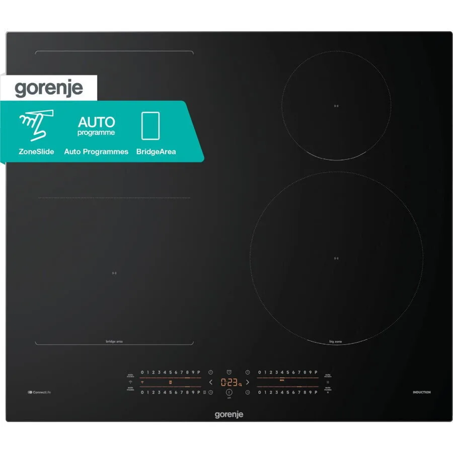 Gorenje Επαγωγική Εστία με Πλαίσιο Αυτόνομη με Λειτουργία Κλειδώματος 59x52εκ. GI6432BCWF - Image 1