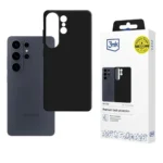 3MK Back Cover Σιλικόνης Μαύρο (Galaxy S26 Ultra)