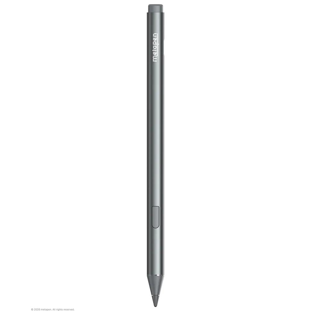 20260206111312_metapen_m2_psifiaki_grafida_afis_se_gri_chroma Metapen M2 Γραφίδα Αφής σε Γκρι χρώμα - Image 1