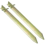 High Peak Steel Tent T Peg Πασσαλάκια για Σκηνή Camping Σετ 2τμχ 30x2εκ. 42211
