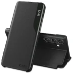 Tech-Protect View Back Cover Δερματίνης / Πλαστικό Μαύρο (Samsung Galaxy A37 5G)