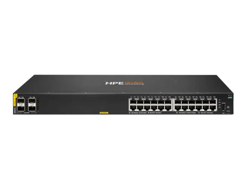 HP Aruba 6000 CL4 4F 370W Managed L2 Switch με 24 Θύρες Gigabit (1Gbps) Ethernet - Image 1