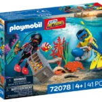 Playmobil City Action Υποβρύχια Επιχείρηση Αστυνομίας για 4 ετών 72078