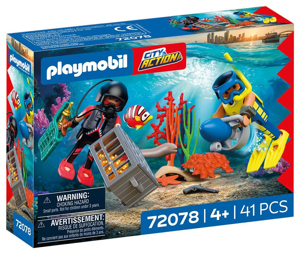 Playmobil City Action Υποβρύχια Επιχείρηση Αστυνομίας για 4 ετών 72078 - Image 1