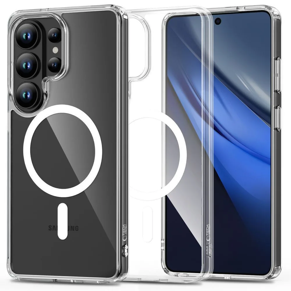 20260206163550_tech_protect_flexair_hybrid_back_cover_diafano_galaxy_s26_ultra Tech-Protect Flexair Hybrid Magsafe Back Cover Σιλικόνης / Πλαστικό Διάφανο (Galaxy S26 Ultra) - Image 1