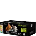 Pet Republic Υγρή Τροφή για Γάτες με Κρέας και Ψάρια 48x85gr