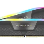 Corsair Vengeance RGB DDR5 16GB RAM με 2x8GB Modules και Ταχύτητα 5200 για Desktop CMH16GX5M2B5200Z40