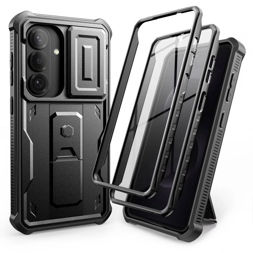 Tech-Protect Cam+ 360 Full Cover Aramid Fiber Μαύρο (Galaxy S26) - Image 1