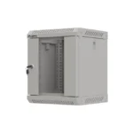 Lanberg Flat Pack Επιτοίχια Καμπίνα Rack 6U Γκρι WF11-3306-10S