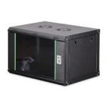 Digitus Επιτοίχια Καμπίνα Rack 19U Μαύρο DN-37101