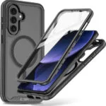 Tech-Protect Defense 360 Full Cover Σιλικόνης / Πλαστικό Μαύρο (Galaxy A57)