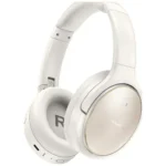 Awei AT20 Ασύρματα Bluetooth Over Ear Ακουστικά με 65 ώρες Λειτουργίας Λευκά