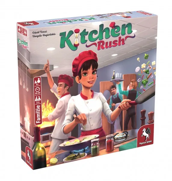 Επιτραπέζιο Παιχνίδι Kitchen Rush για 2-4 Παίκτες 8+ Ετών 51223G (GER) Pegasus Spiele - Image 1