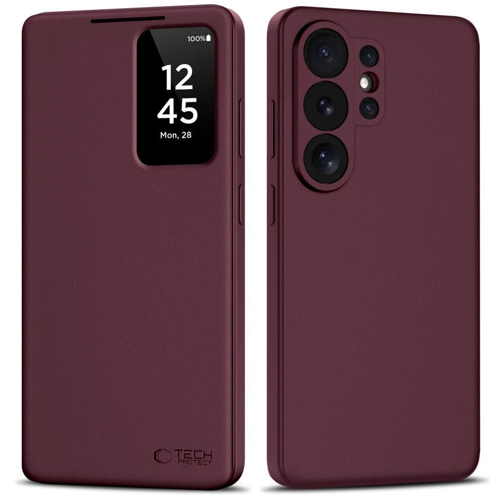 Θήκη Tech-protect Smart Wallet Samsung Galaxy S26 Ultra – Mulberry - Image 1