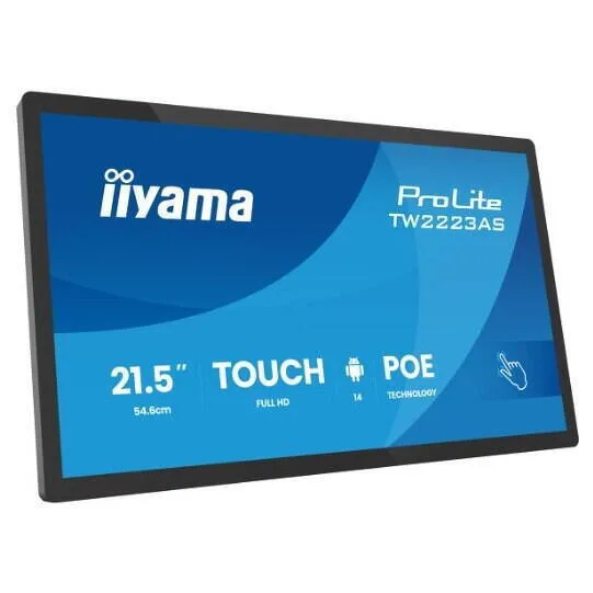 Iiyama TW2223AS-B3P IPS Touch Monitor 21.5" FHD 1920x1080 με Χρόνο Απόκρισης 14ms GTG - Image 1