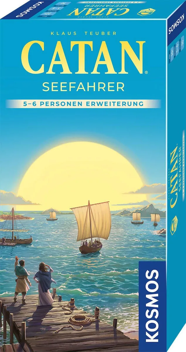 Επέκταση Παιχνιδιού Catan - Sailors για 5-6 Παίκτες 685126 (GER) Kosmos - Image 1