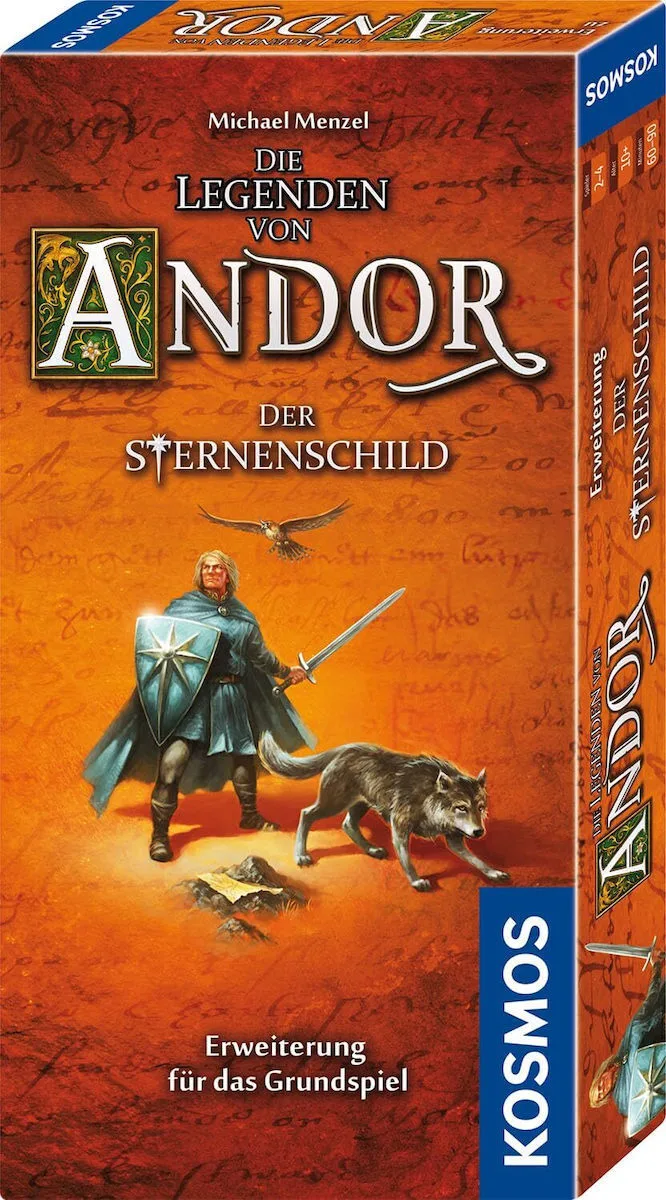 Επέκταση Παιχνιδιού Legends Of Andor: The Star Shield για 2-4 Παίκτες 10+ Ετών 691936 (GER) Kosmos - Image 1