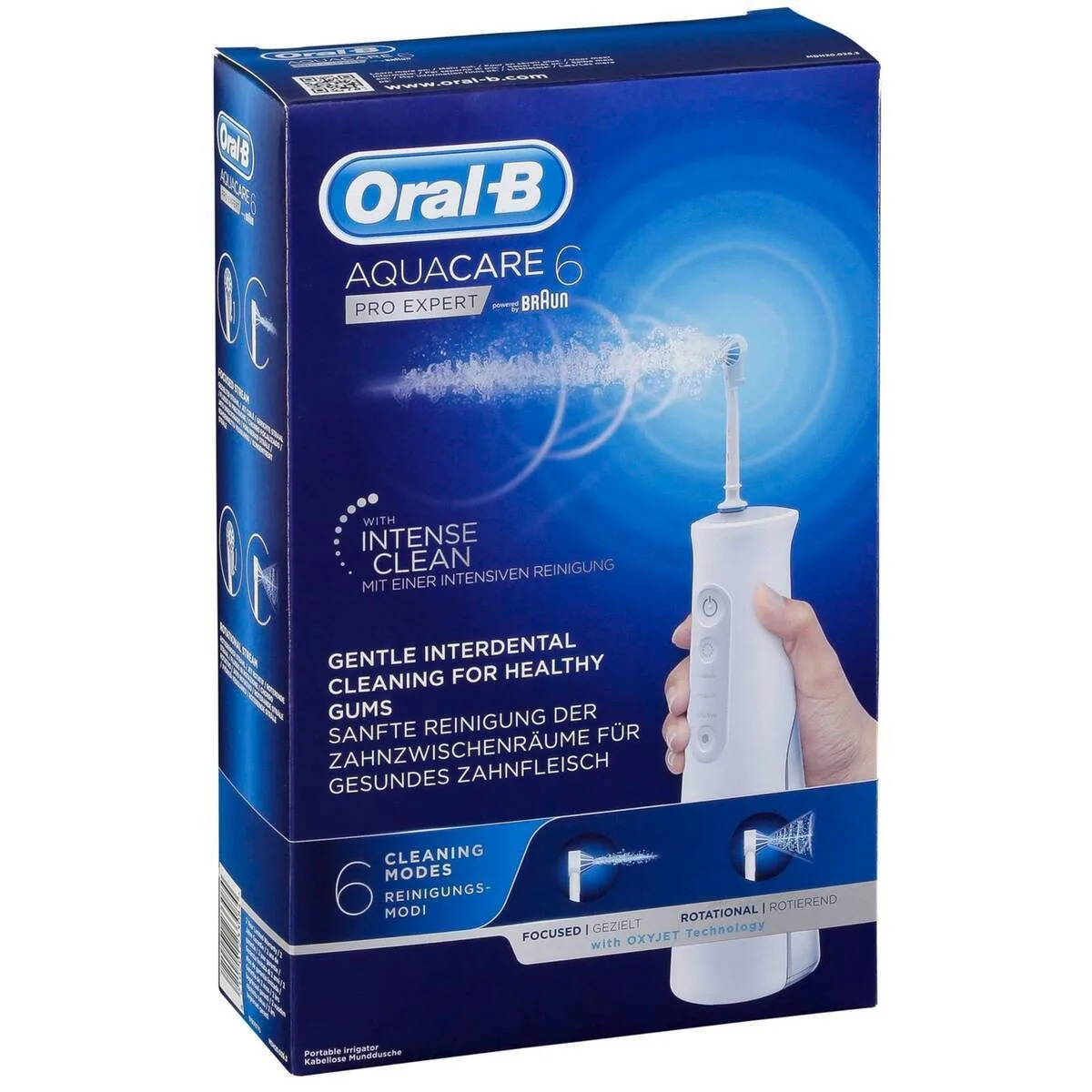 20260217091429_a6038aff Oral-B Aquacare 6 Water Flosser Λευκό - Image 1