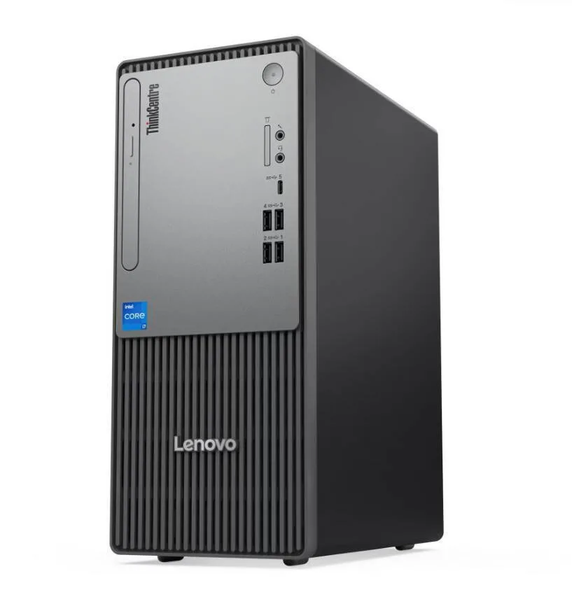 20260217163009_lenovo_thinkcentre_neo_50t_gen_5_desktop_pc_i3_14100_8gb_ddr5_256gb_ssd_no_os_me_pliktrologio_international_english Lenovo ThinkCentre Neo 50t Gen 5 SFF Desktop PC (i3-14100/8GB DDR5/256GB SSD/No OS) με Πληκτρολόγιο (International English) - Image 1