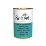 Schesir Υγρή Τροφή για Γάτες με Τόνο και Ζαμπόν 140gr