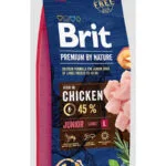 Brit Premium by Nature Junior Large 3kg Ξηρά Τροφή χωρίς Γλουτένη για Κουτάβια Μεγαλόσωμων Φυλών με Κοτόπουλο