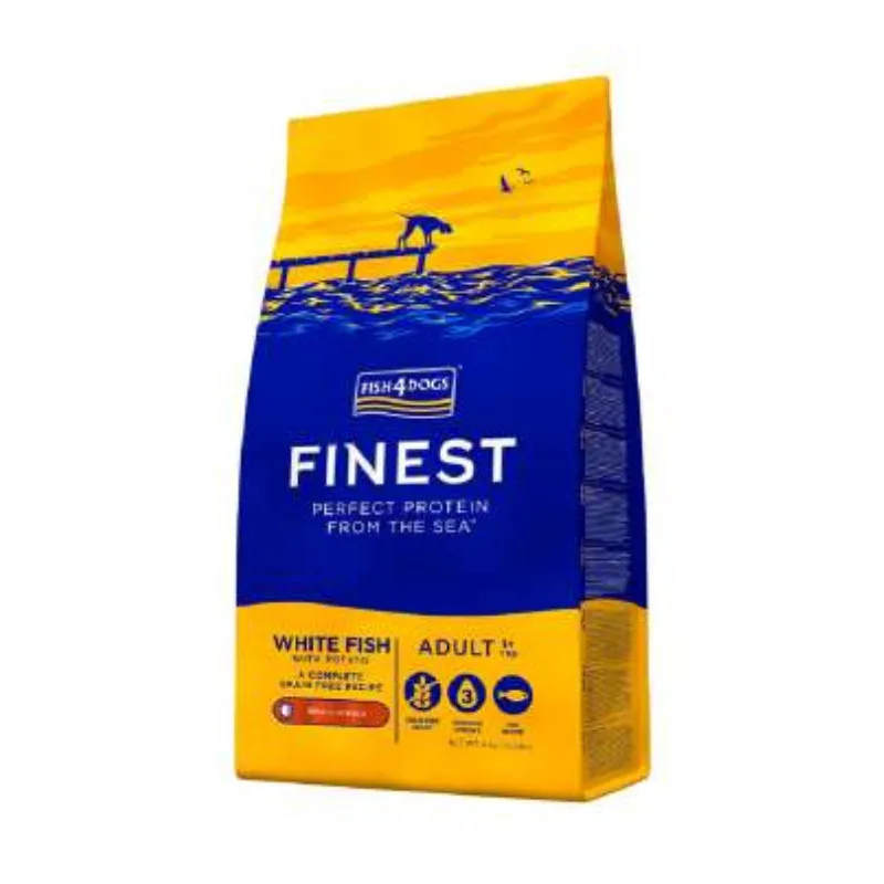 Fish4Dogs Finest Ocean 12kg Ξηρά Τροφή χωρίς Σιτηρά & Γλουτένη για Κουτάβια με Ψάρια - Image 1