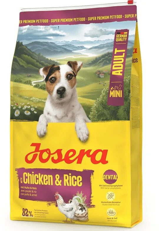 Josera 10kg Ξηρά Τροφή για Ενήλικους Σκύλους Μικρόσωμων Φυλών με Κοτόπουλο και Ρύζι - Image 1