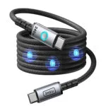 Iniu Leopard Power Cable 5a Magnetic Usb-c To Usb-c 1.2m Pd 240w Black