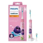 Philips Sonicare Παιδική Ηλεκτρική Οδοντόβουρτσα για 3+ Χρονών Pink με Ανταλλακτικά