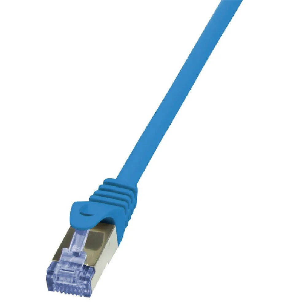 LogiLink S/FTP Cat.6a Καλώδιο Δικτύου Ethernet 0.25m Μπλε 1τμχ CQ3016S - Image 1