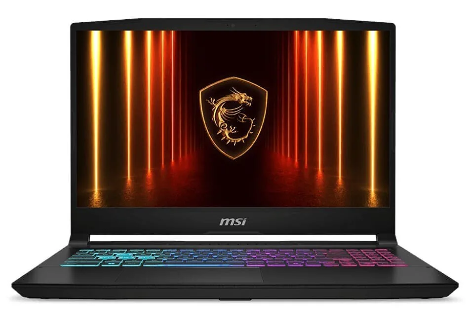 MSI Katana 15 HX B14WFK-494XPL 15.6" QHD+ (i5-14450HX/16GB/1TB SSD/GeForce RTX 5060/No OS) (US Keyboard) - Image 1
