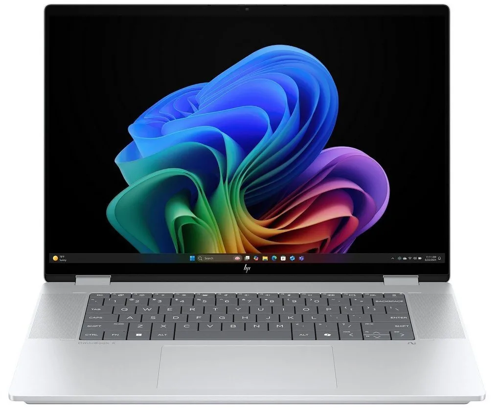 HP OmniBook X Flip 2-in-1 NG AI 16-as0021nw 16" OLED FHD+ (Ultra 5-226V/16GB/1TB SSD/W11 Home) Silver (US Keyboard) - Image 1