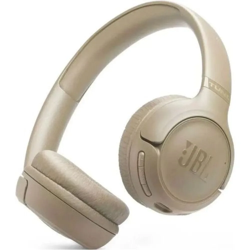 JBL Tune 530BT Ασύρματα Bluetooth On Ear Ακουστικά με 76 ώρες Λειτουργίας Μπεζ - Image 1