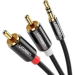 Ugreen Καλώδιο 3.5mm male - RCA male Μαύρο 2m (10584)