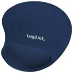 LogiLink GEL Mouse Pad (230mm) με Στήριξη Καρπού Μπλε ID0027B