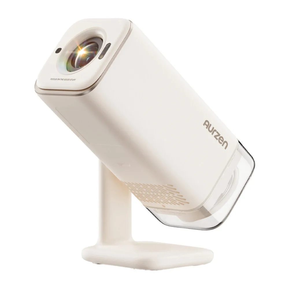 Aurzen Boom Air Mini Projector LCD Full HD Λάμπας LED με Wi-Fi και Ενσωματωμένα Ηχεία - Image 1
