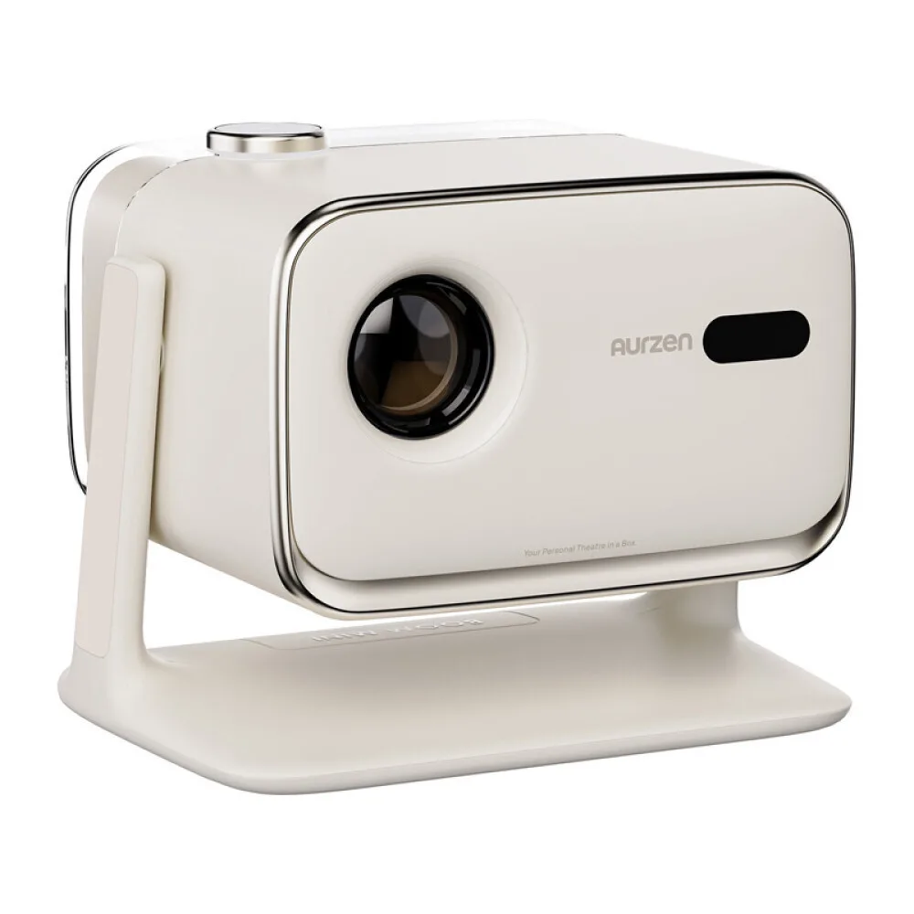 Aurzen Boom Mini Mini Projector LCD Full HD Λάμπας LED με Wi-Fi και Ενσωματωμένα Ηχεία - Image 1