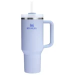 Stanley Quencher H2.0 FlowState Handled Tumbler Θερμός Ανοξείδωτο BPA Free 1.18lt Dew Drop Blue με Καλαμάκι και Λαβή 10-13230-062