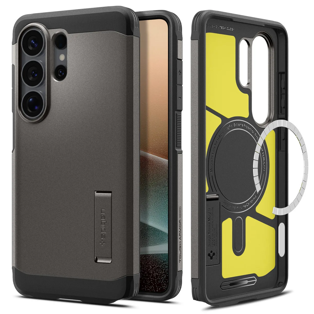 20260226134500_spigen_tough_armor_mag_back_cover_plastiko_gri_galaxy_s26_ultra_acs10685 Spigen Tough Armor Mag Back Cover Πλαστικό Gunmetal (Galaxy S26 Ultra) ACS10685 - Image 1