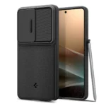 Spigen Optik Armor Back Cover Πλαστικό Μαύρο (Galaxy S26 Ultra) ACS10687