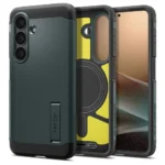 Spigen Tough Armor Mag Back Cover Πλαστικό 2mm Abyss Green (Galaxy S26) ACS10740
