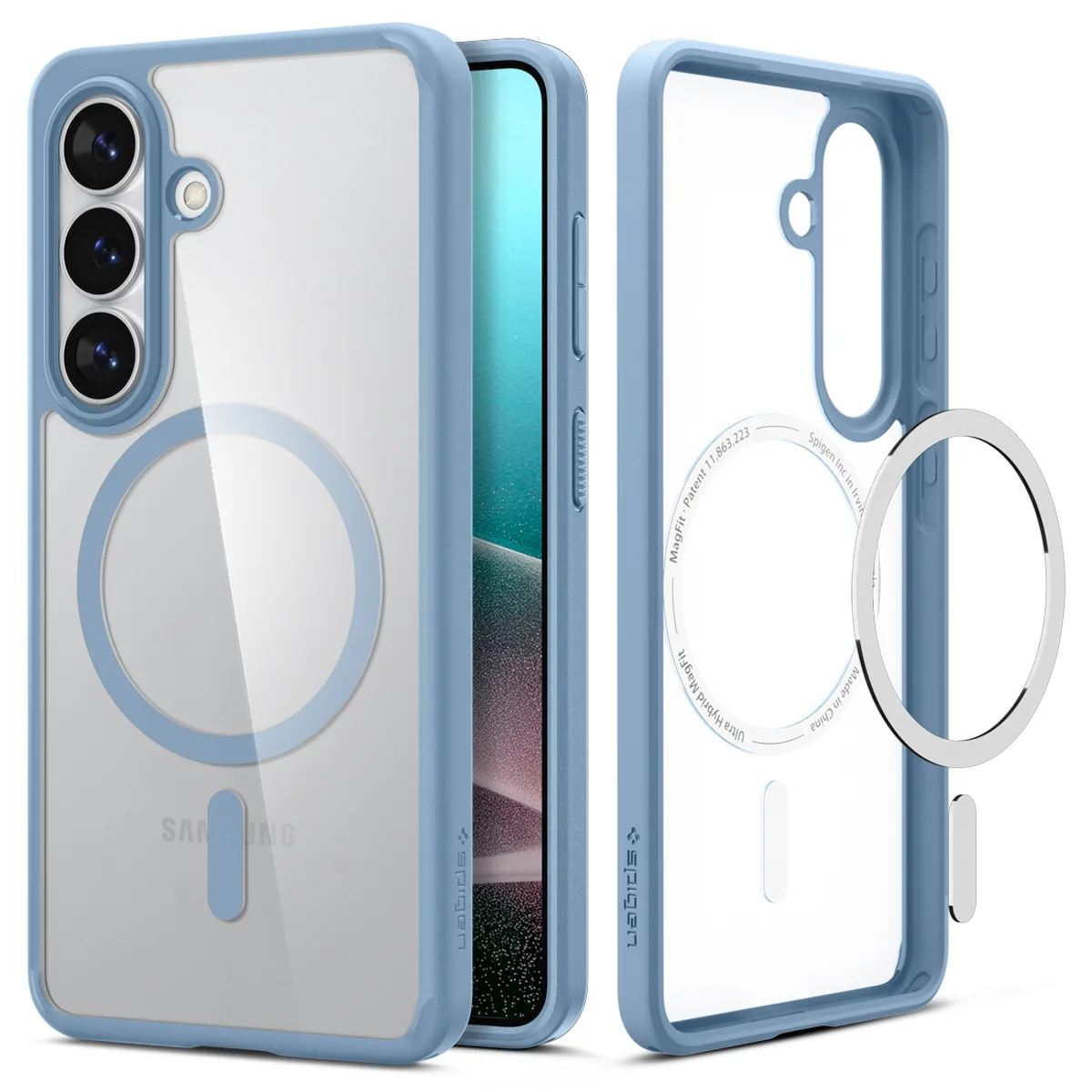 20260226151058_spigen_ultra_hybrid_mag_back_cover_diafano_galaxy_s26 Spigen Ultra Hybrid Mag Back Cover Σιλικόνης / Πλαστικό Διάφανο (Galaxy S26) - Image 1