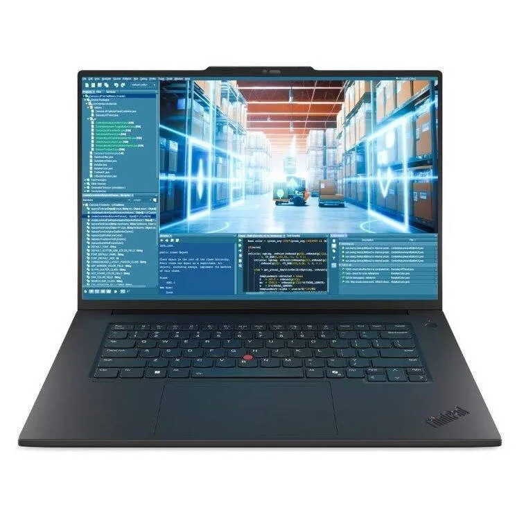 Lenovo T1G Gen 8 16" IPS FHD+ (Ultra 9-285H/64GB/2TB SSD/GeForce RTX 5070/W11 Pro) Black (International English Keyboard) - Image 1