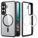 Spigen Ultra Hybrid Mag Back Cover Σιλικόνης / Πλαστικό Clear Black (Galaxy S26) ACS10735