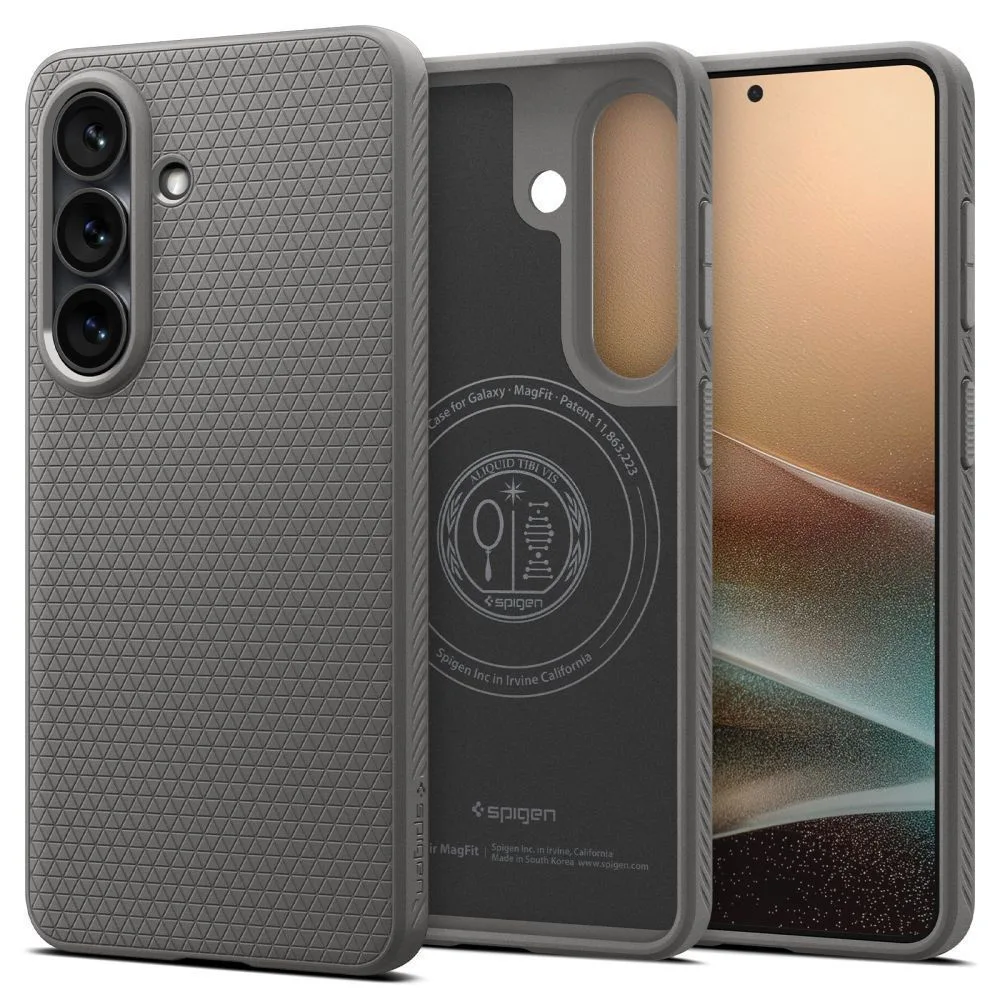 Spigen Liquid Air Mag Back Cover Σιλικόνης Γκρι (Galaxy S26) ACS10731 - Image 1