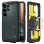 Spigen Tough Armor Mag Back Cover Σιλικόνης / Πλαστικό Πράσινο (Galaxy S26 Ultra) ACS10686